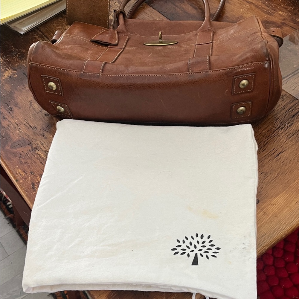 Mulberry Brown Leather Bayswater Tote - Picture 11 of 11